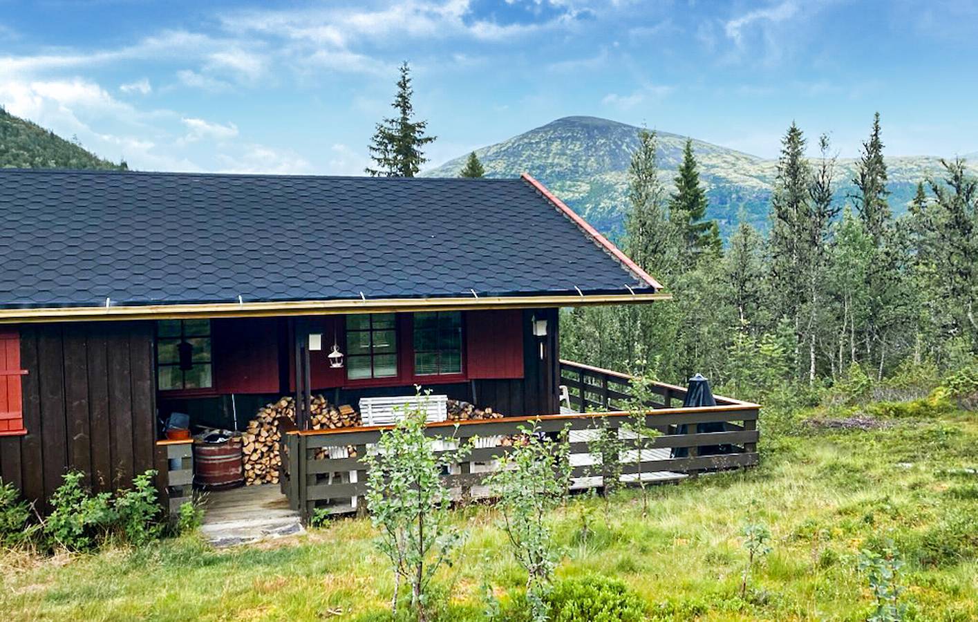 Ferienhaus für 5 Personen mit Terrasse in Tynset