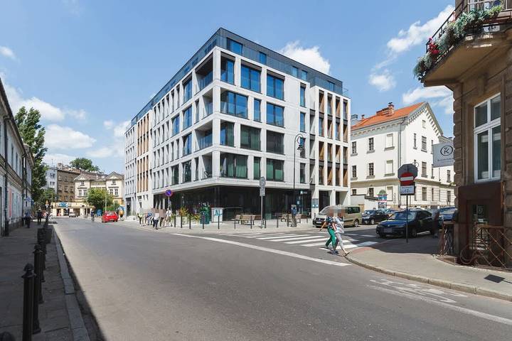 Entire holiday apartment, Air-Conditioned Studio in the City Center | Balcony | Parking in Cracow, Lesser Poland