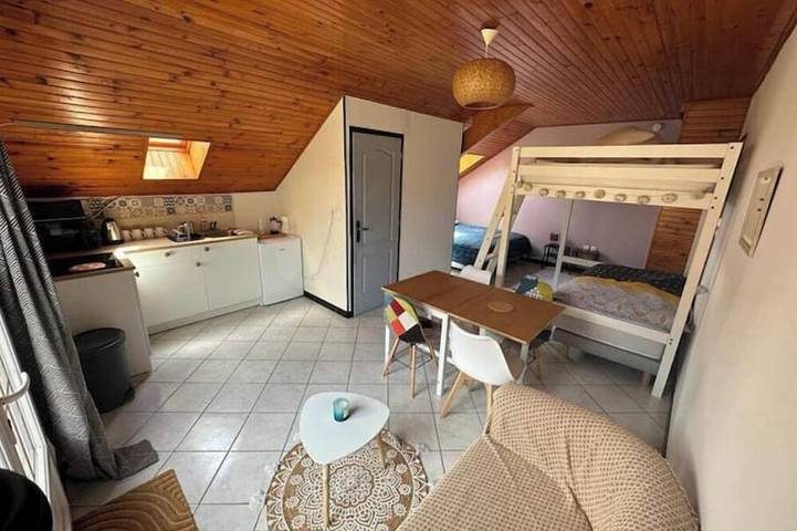 Location de vacances pour 5 personnes, avec jardin à Doussard