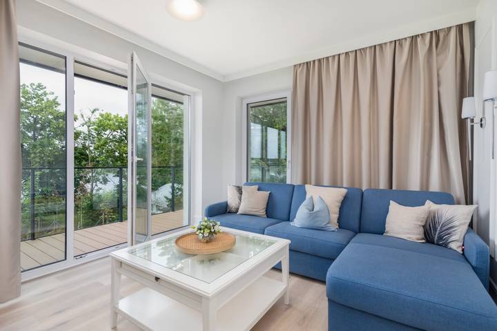 Apartament wakacyjny dla 6 osób, z basen i jacuzzi, zwierzęta dozwolone w Wyspa Wolin