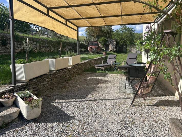 Appartement de vacances pour 2 personnes, avec Terrasse ainsi que Jardin et Vue