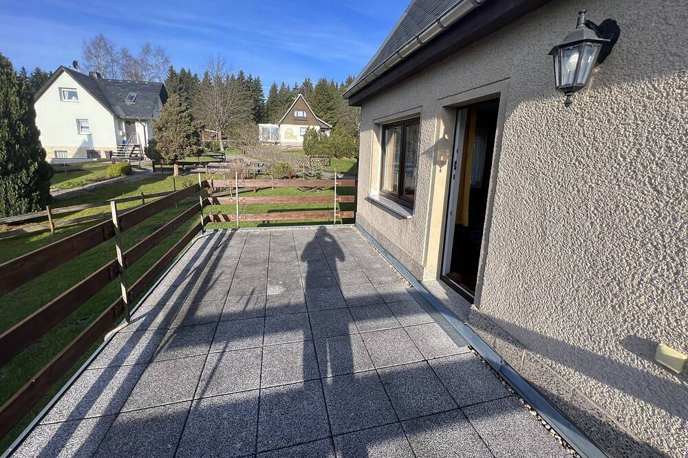 Großzügiges Ferienhaus mit Terrasse und Garten inmitten herrlicher Natur in Johanngeorgenstadt, Erzgebirge