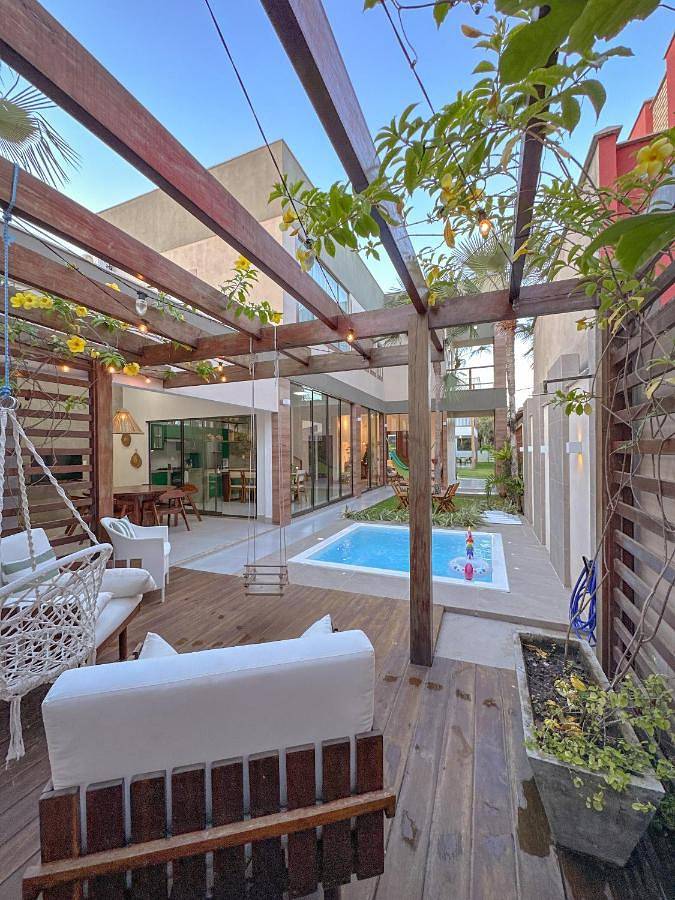 Casa de férias para 10 pessoas, com jardim e piscina no Maranhão