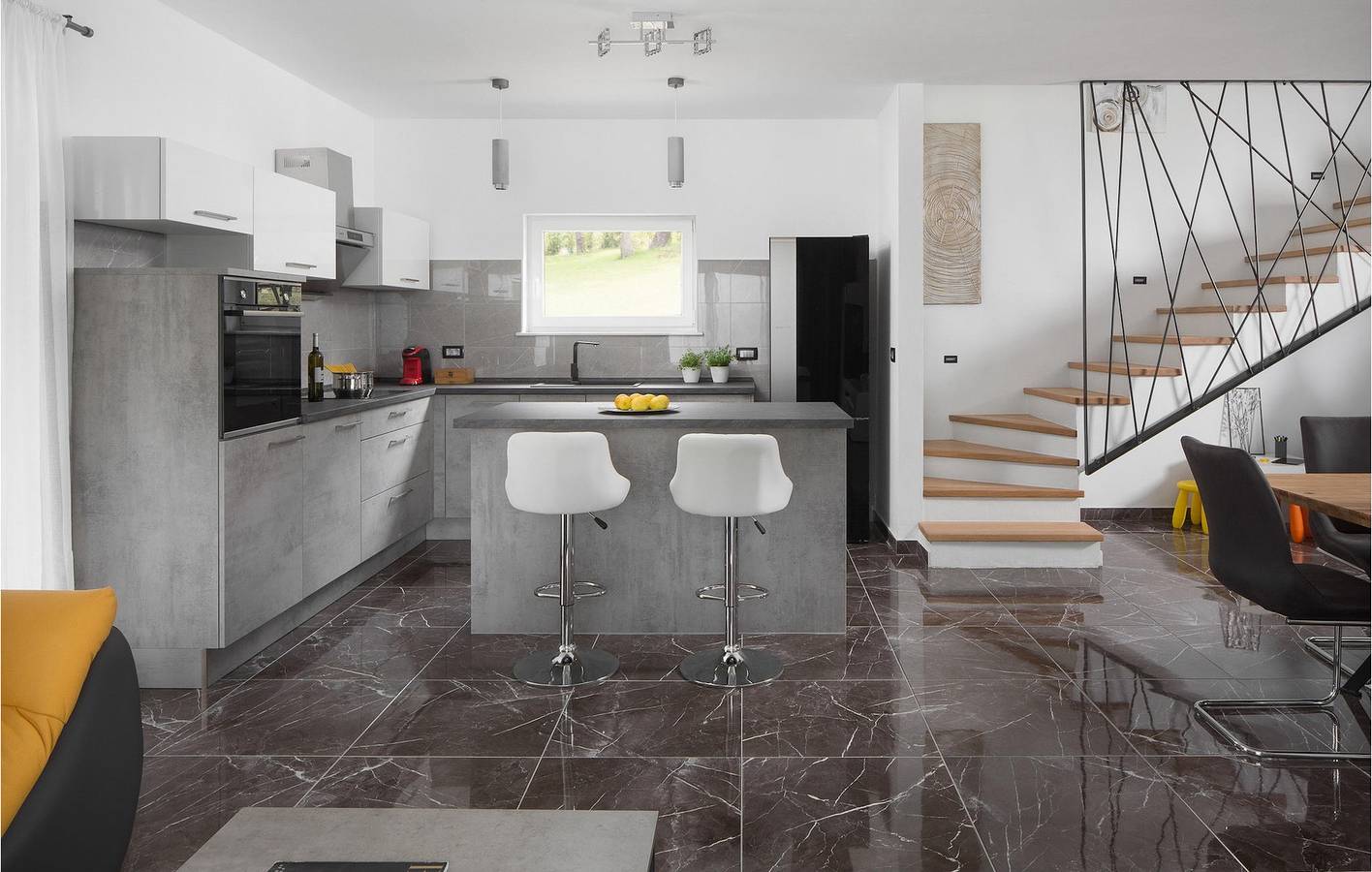 Modernes Apartment mit 2 Schlafzimmern und Pool in der Nähe des Stadtzentrums von Kozljak in Kozljak, Ostküste Istrien