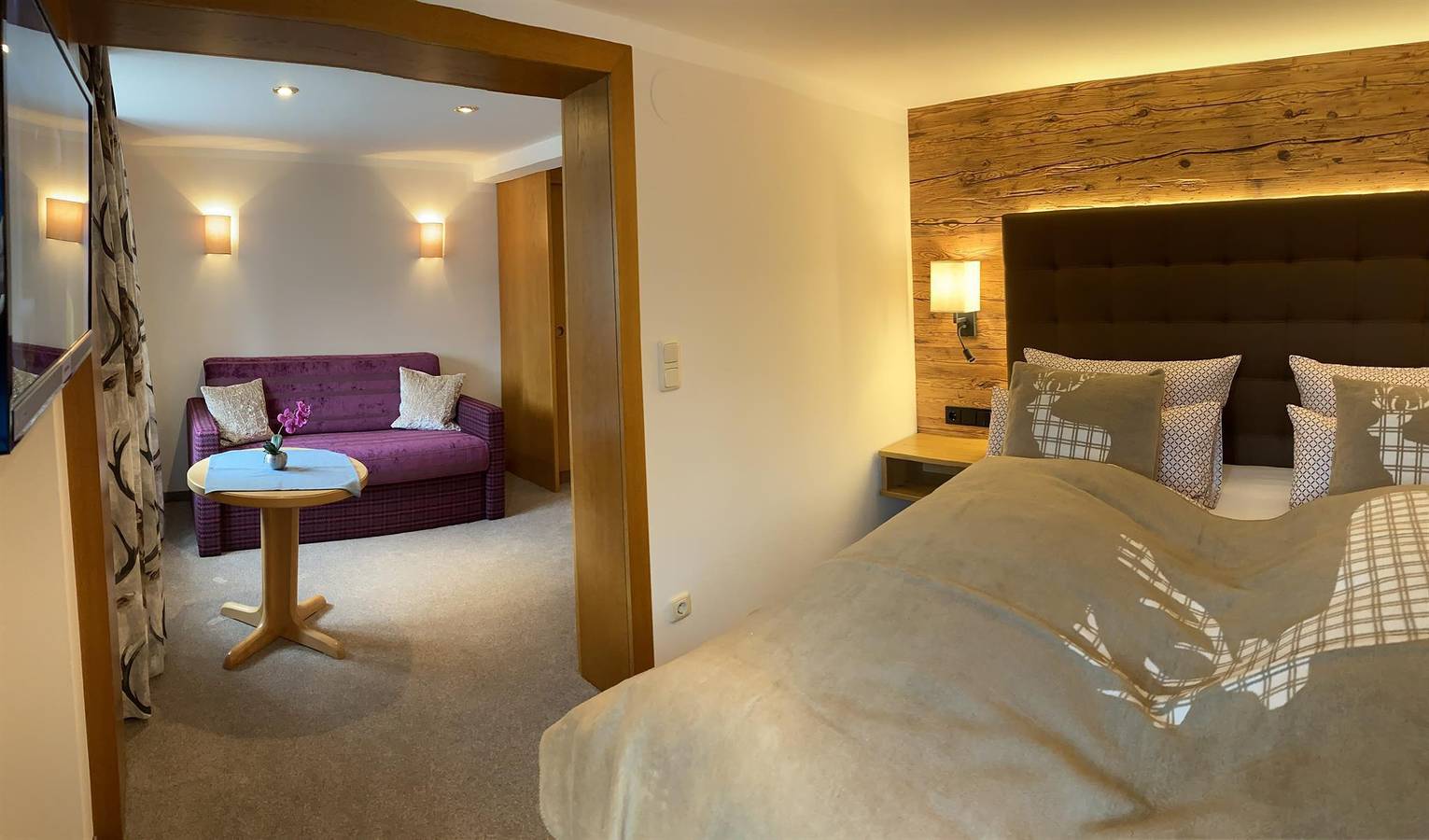 Ganze Ferienwohnung, Apartment/Wohn-Schlafraum/Dusche, Wc, Nr. 3A in Riezlern, Mittelberg