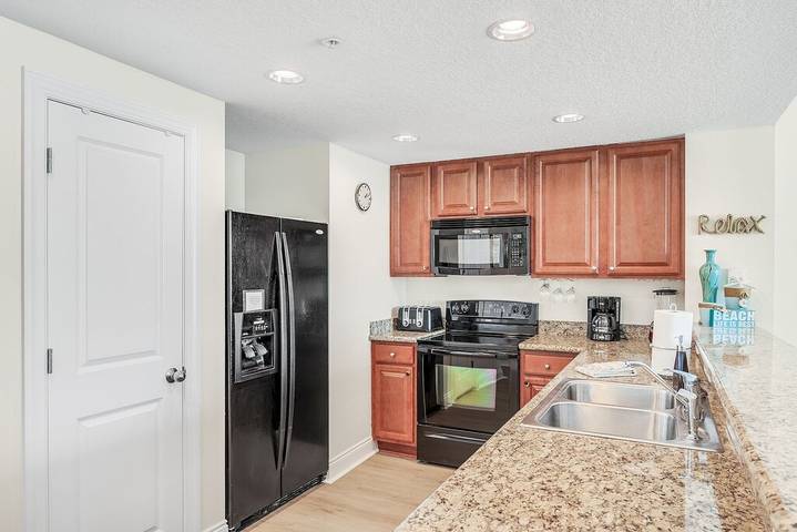 Vacation rental for 3 people, with hot tub and balcony as well as pool in Florida-30A