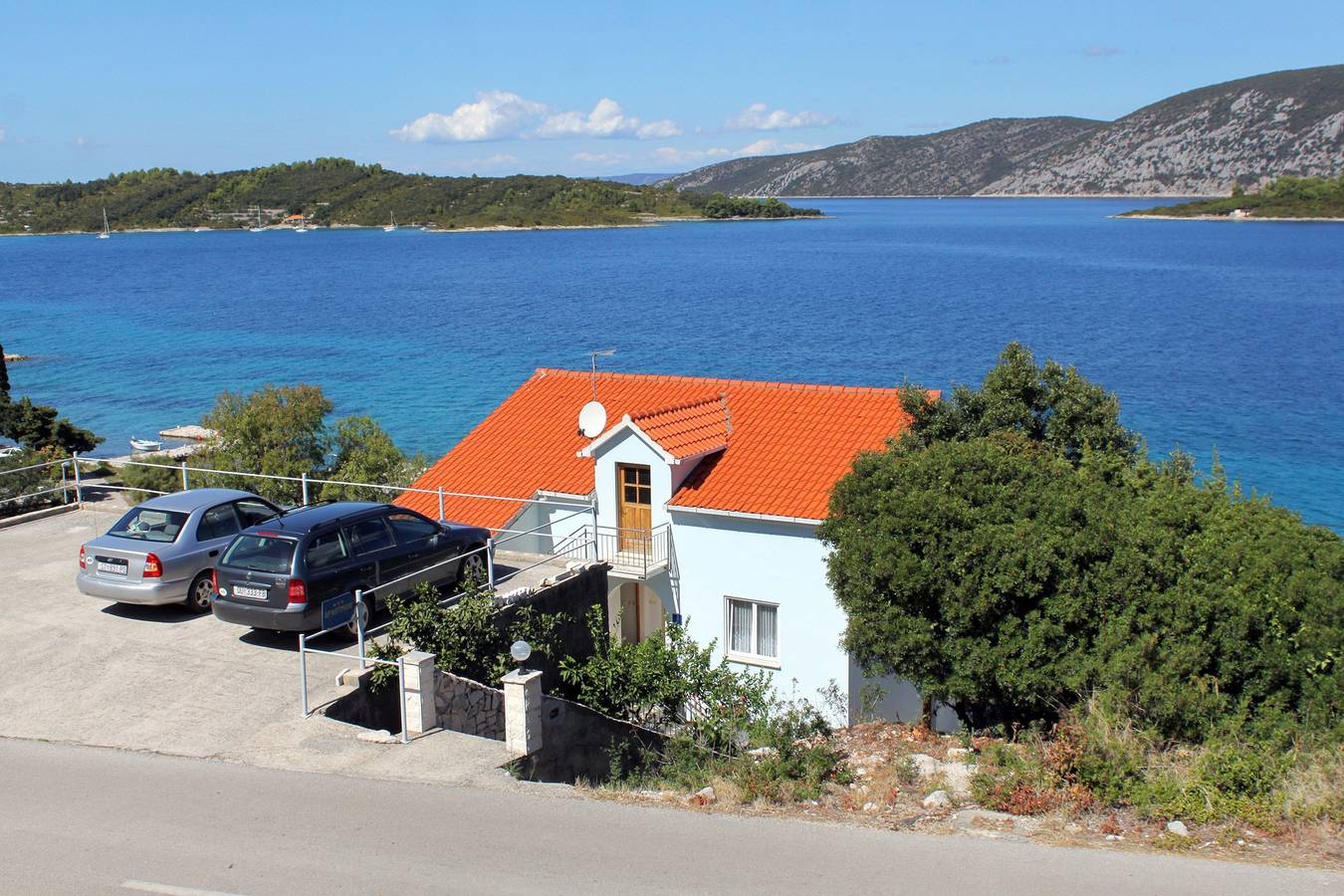 Ganze Wohnung, Studio Appartement am Strand Kneza, Korcula As-9166-a in Kneza, Korcula