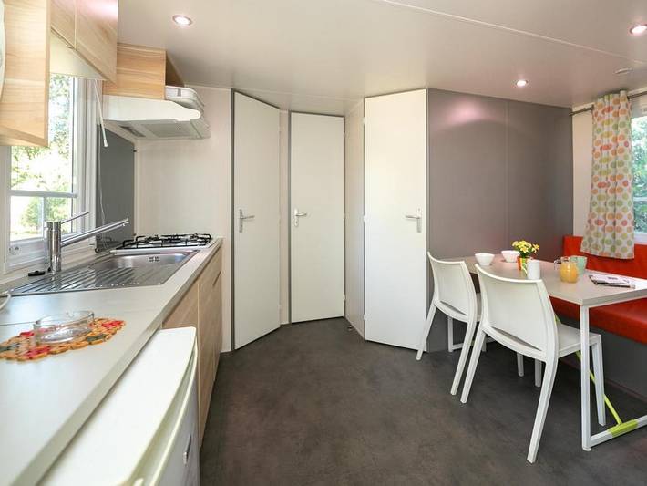 Camping La Garenne - Mobilhome 4 personnes - Mh2 Confort 27 m², avec sanitaires in Néfiach, Côte méditerranéenne (France)