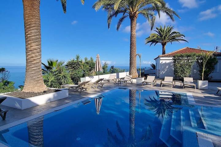 Finca für 3 Personen, mit Pool und Balkon sowie Garten in Los Realejos