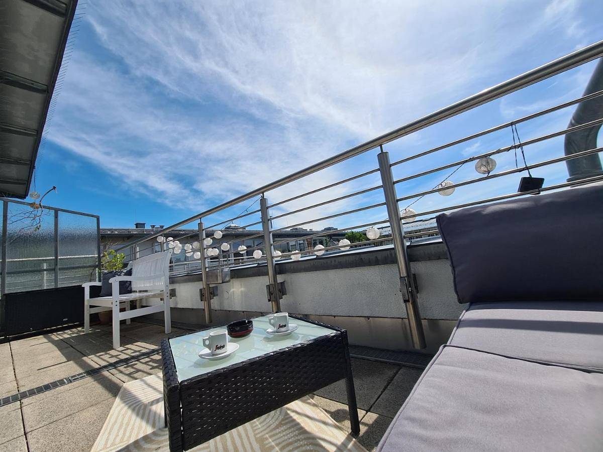 Ganze Wohnung, Ridler! Theresienwiese Oktoberfest, parking & rooftop terraces 2 room in München Schwanthalerhöhe, München