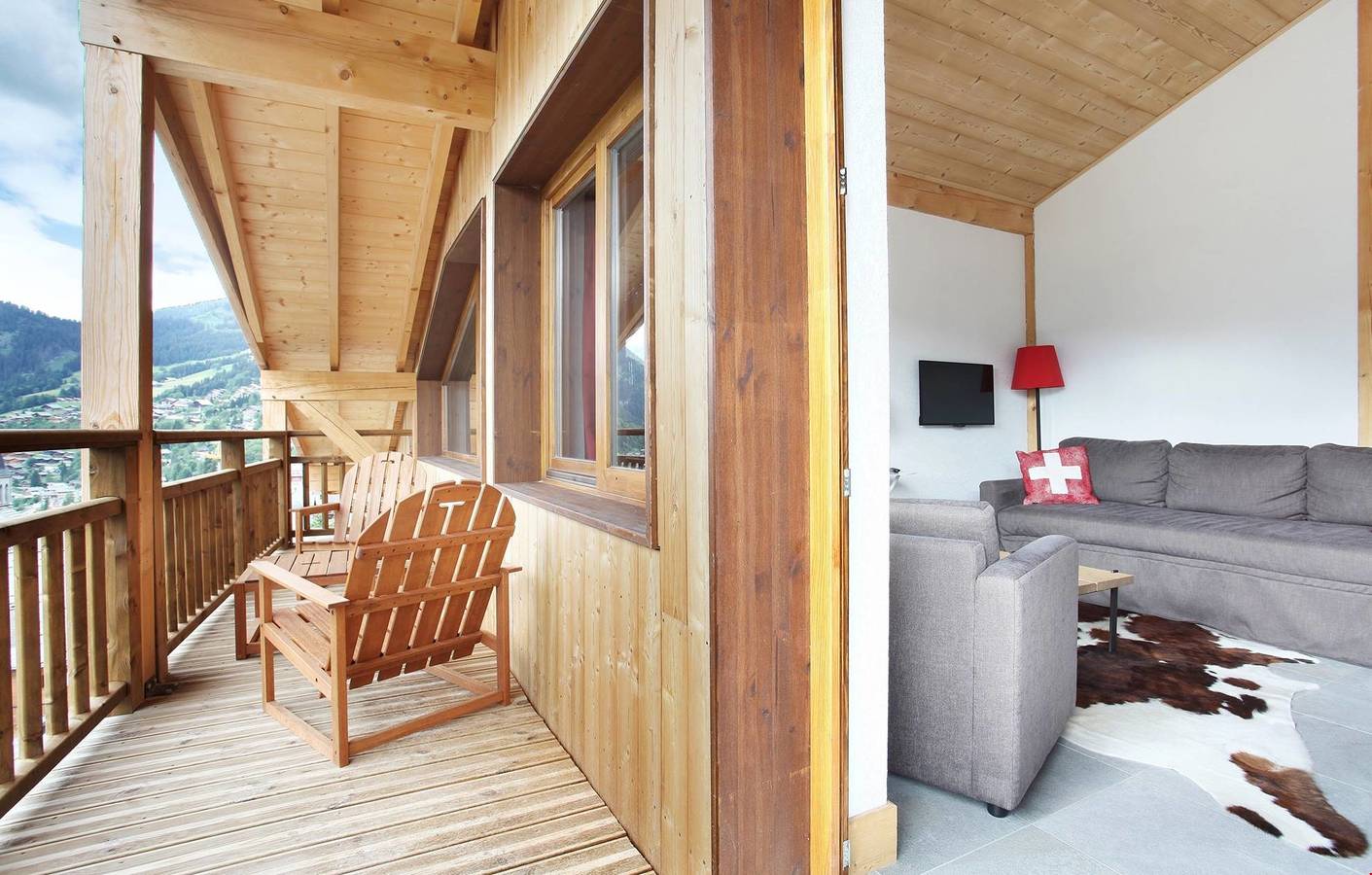Appartement entier, Les Fermes de Chatel 2p4p in Chatel, Les Portes du Soleil