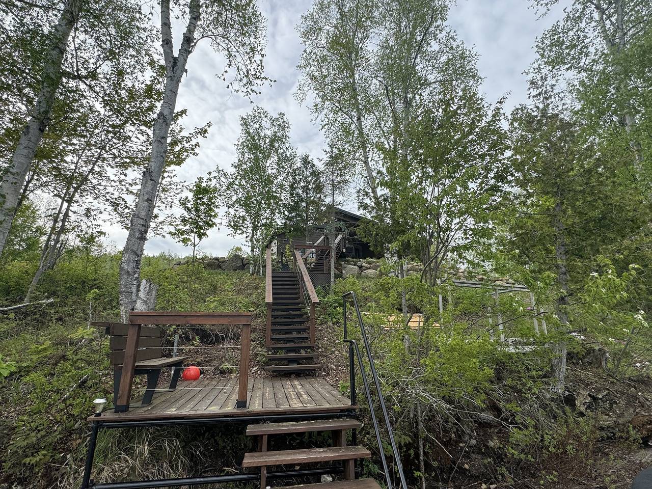 Retiro tranquilo en un chalet en el Mont-Saint-Michel in Quebec