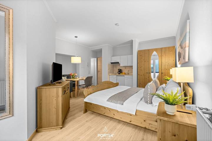 Ganze Wohnung, "Ferienwohnung Krebs" im Herzen Büsums mit Balkon und strandnah in Hafen Büsum, Büsum