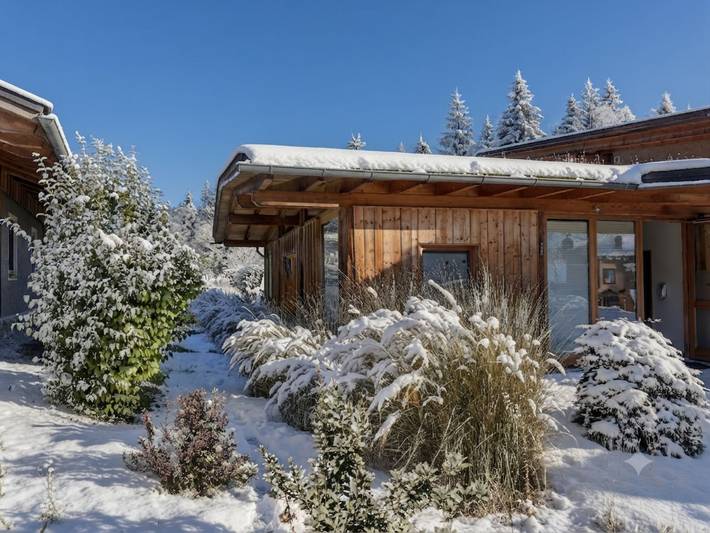 Chalet für 4 Personen, mit Terrasse und Sauna sowie Garten - 1