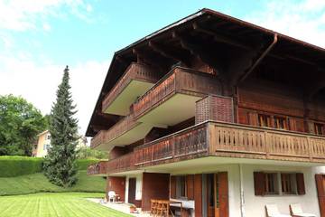 Cottage pour 4 personnes, avec jardin et terrasse à Château-d' Œx