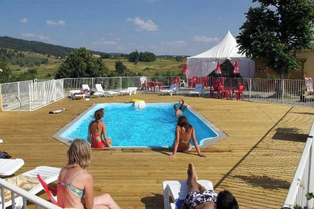 Zecamping 3* piscine chauffée chalet Bbq 9m2 2 pers in Langogne, Mende und Umgebung