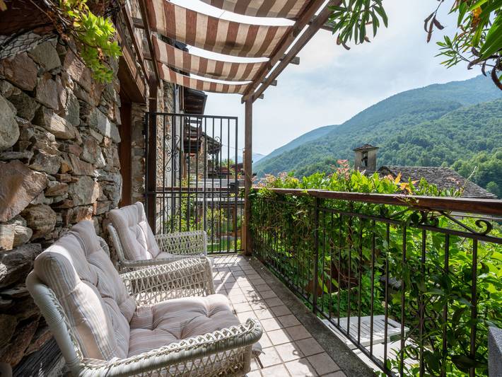 Casa vacanza per 4 persone, con Balcone e Giardino in Piemonte