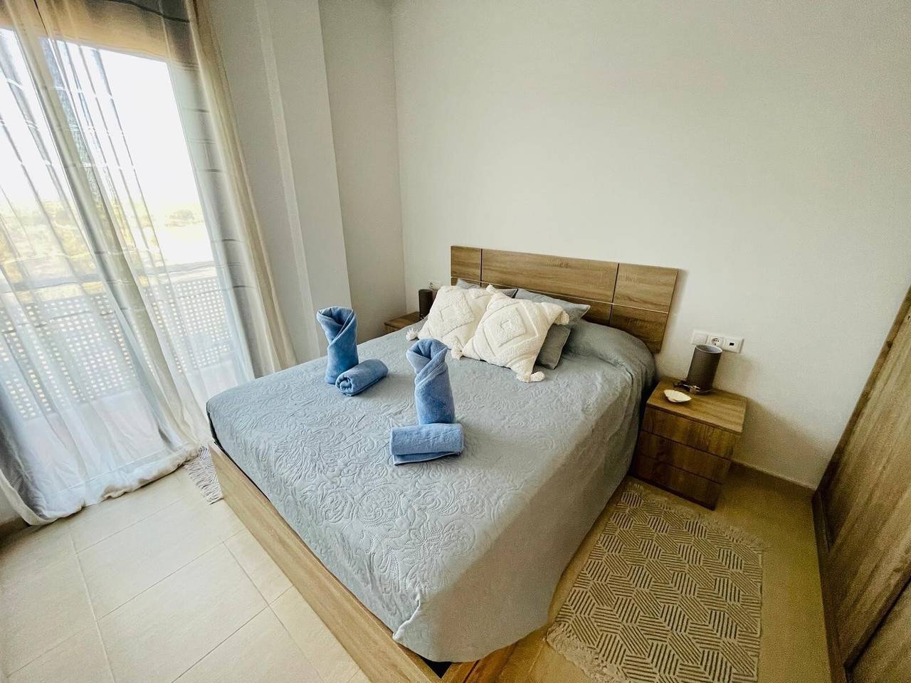 Ganze Wohnung, Apartment „Flamingos House“ mit Meerblick, Wlan und Klimaanlage in Sant Carles de la Ràpita, Delta de l'Ebre