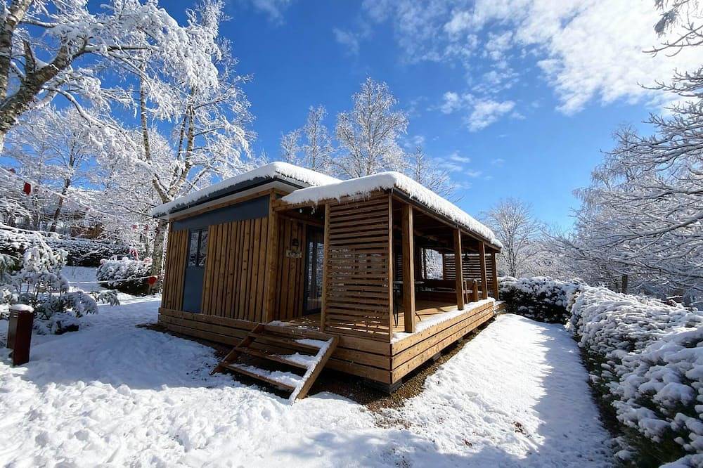 Hy•Lødge Spa n°6 - 4 personen: Familie Spa Chalet voor een onvergetelijk verblijf in de bergen in Anould, Saint-Dié-des-Vosges