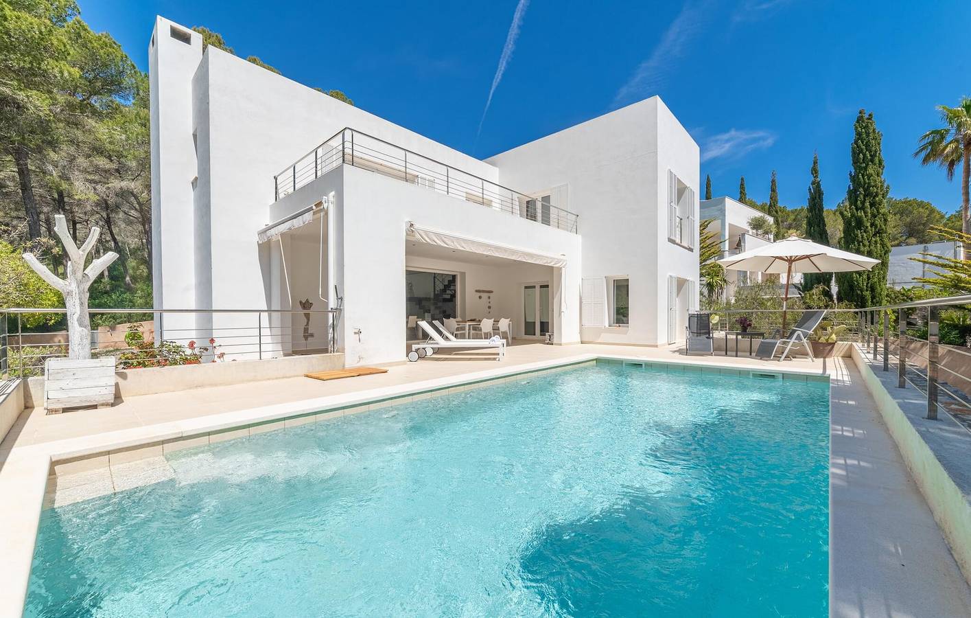 Apartment mit Meerblick, Pool und Terrasse, 1 km zum Strand in Capdepera, Mallorca Osten