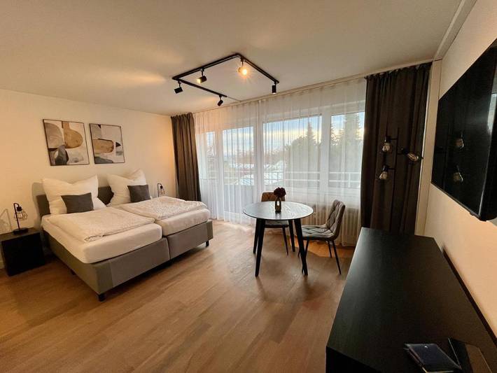 Ferienwohnung für 8 Personen, mit Balkon und Terrasse sowie Ausblick in Altensteig - 3