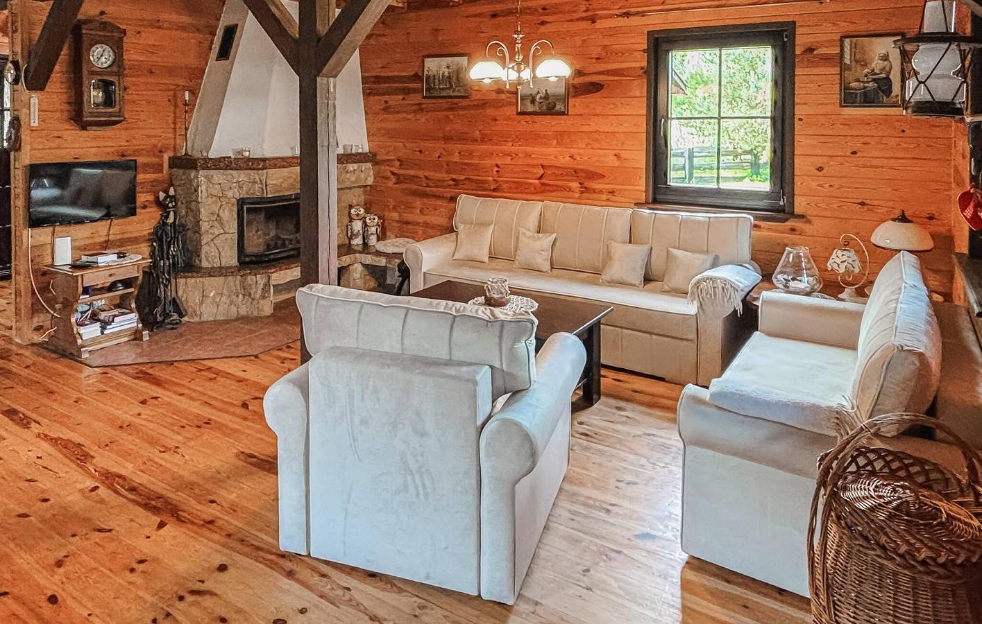 Ferienhaus für 6 Personen mit Garten in Nowe Warpno, Stettiner Haff