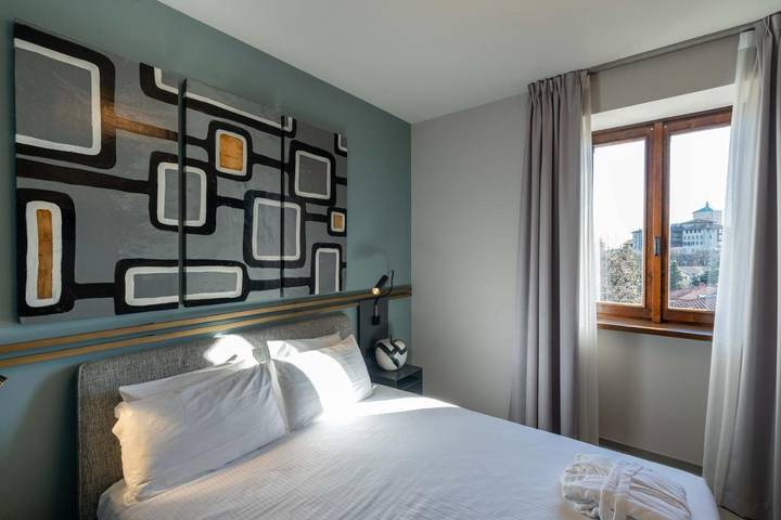 Hotel dla 4 osób, z ogród w Bergamo