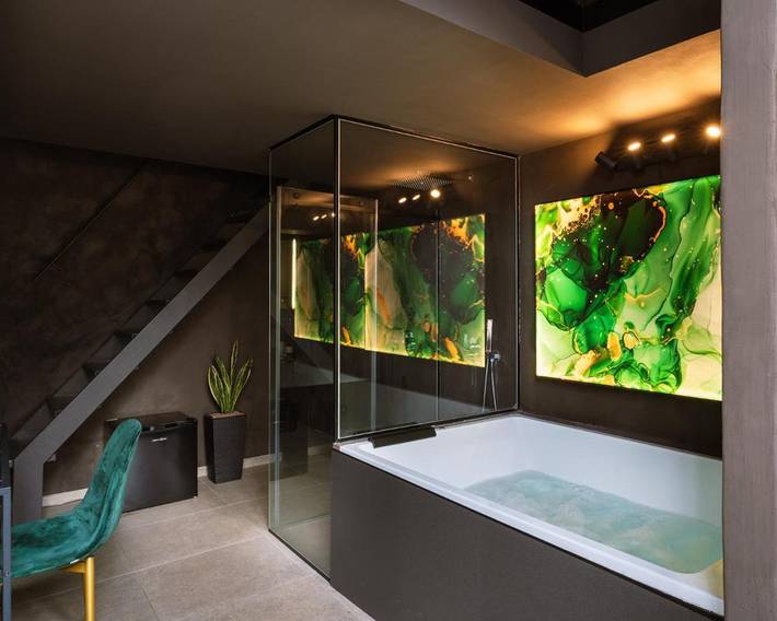 Ferienhaus für 2 Personen, mit Whirlpool