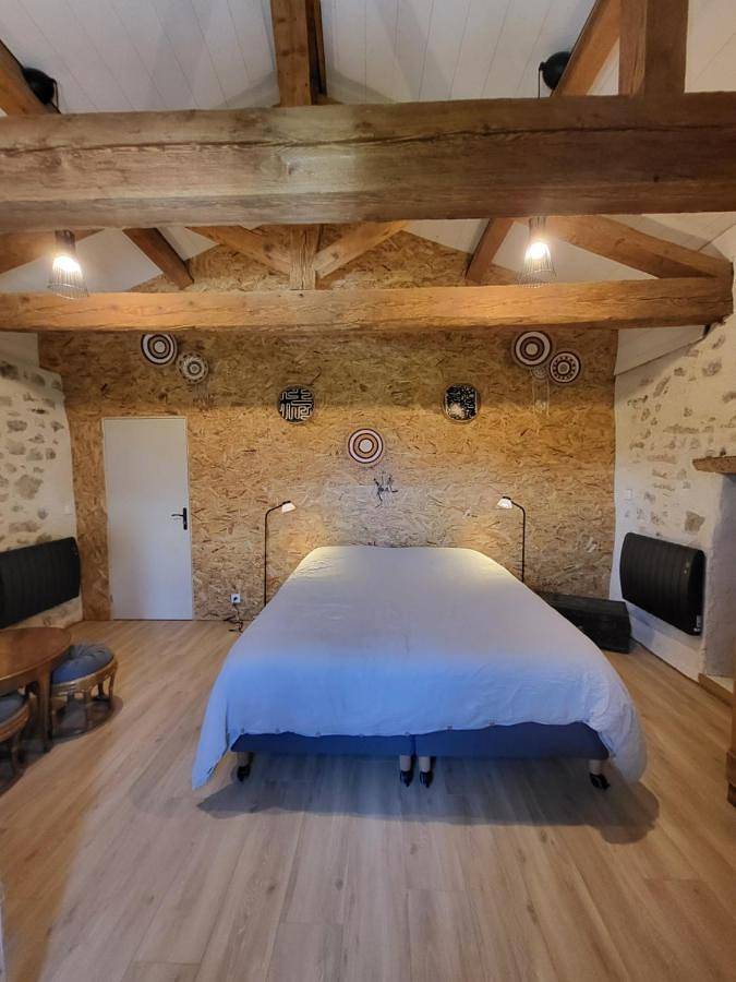 Chambre d’hôte pour 4 personnes, avec Terrasse ainsi que Jardin et Vue