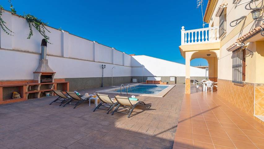 Casa rural para 10 personas, con balcón/terraza y piscina en Casabermeja - 3