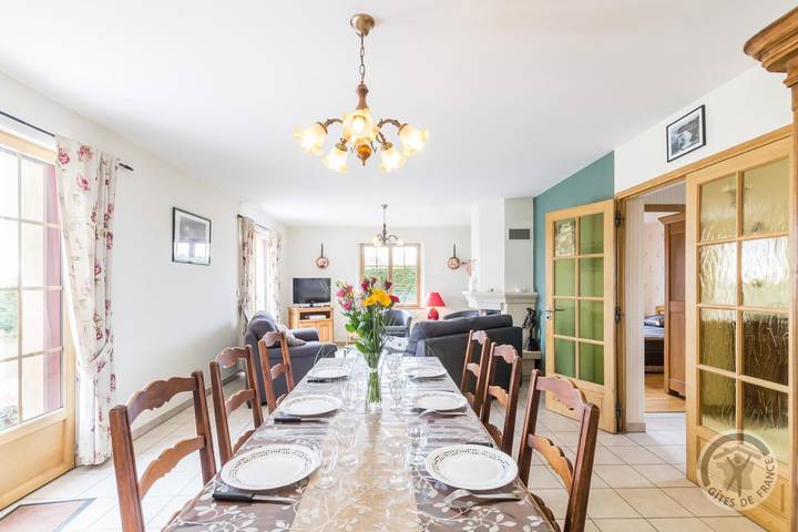 Gîte pour 8 personnes, avec jardin, animaux acceptés à Sainte-Mère-Église - 4