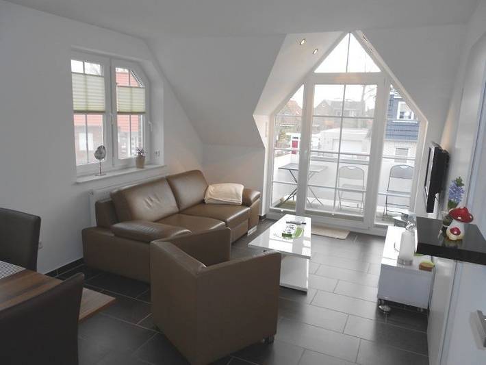 Ferienwohnung für 4 Personen, mit Balkon und Sauna in Greetsiel
