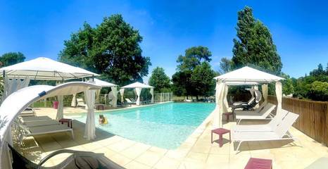 Gîte pour 4 personnes, avec piscine à Le Crès