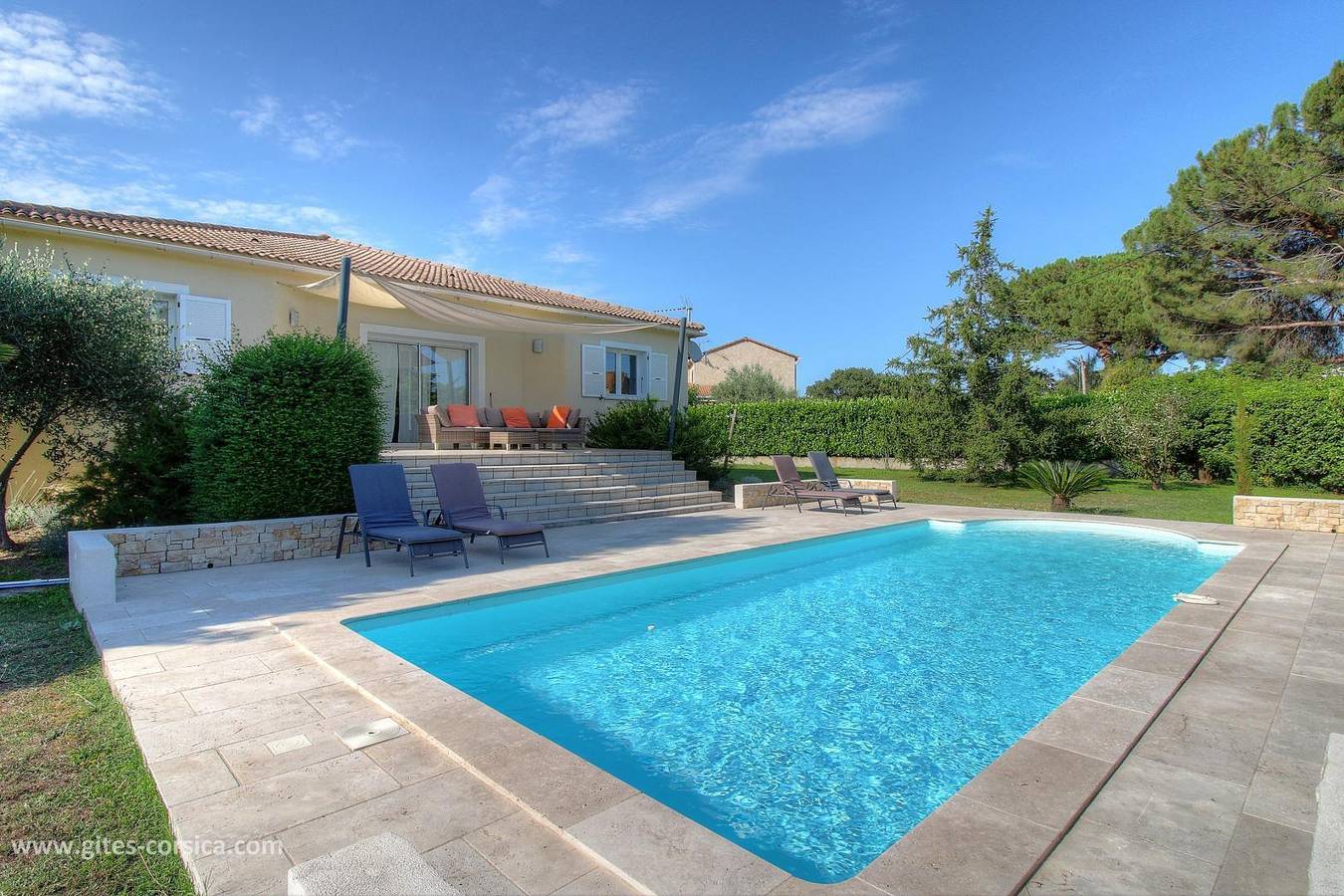 Villa Franceschini 2 in Ghisonaccia, Región de Corte