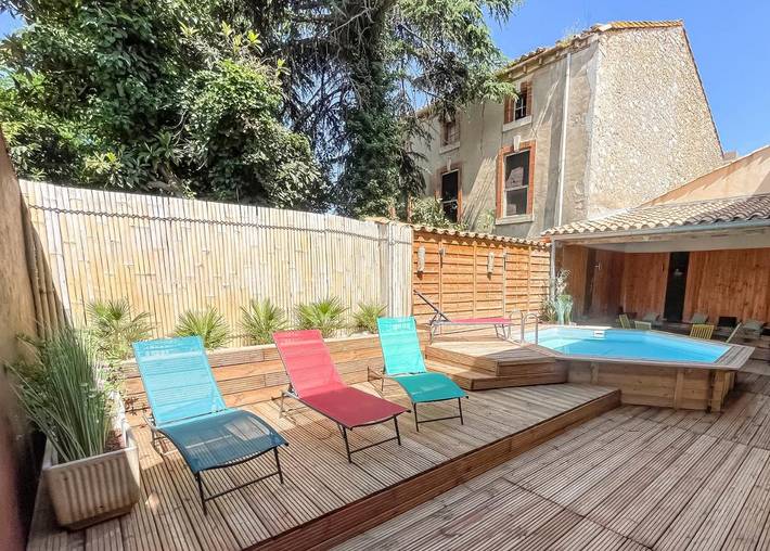 Location de vacances pour 8 personnes, avec jardin et piscine à Vinassan - 4