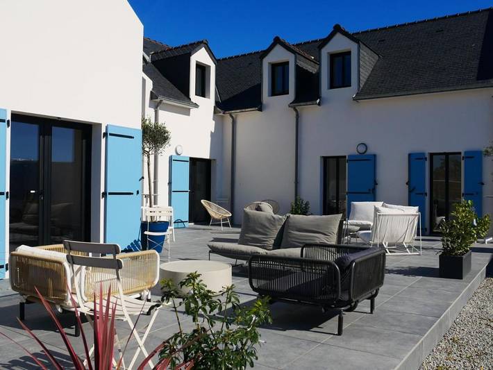 Location de vacances pour 42 personnes, avec jardin et vue dans Locmaria (Groix) - 4
