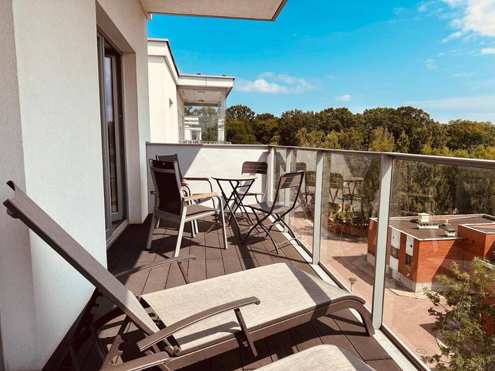 Apartament wakacyjny dla 4 osób, z balkon i jacuzzi - 1