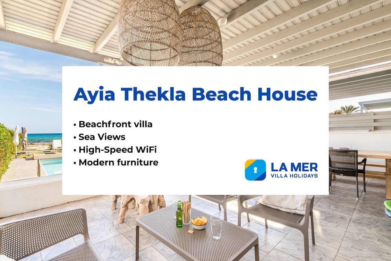 Ayia Thekla Beach House in South Cyprus