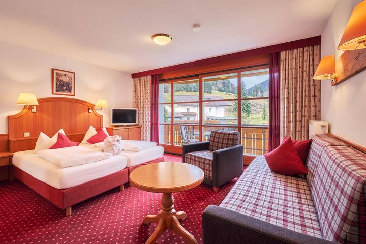 Hotel für 3 Personen, mit Sauna und Garten sowie Terrasse in Unterjoch - 4