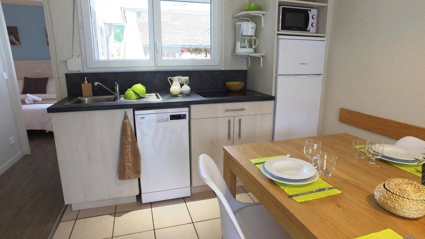 Parc de vacances pour 5 personnes, avec jardin, animaux acceptés en Normandie - 4