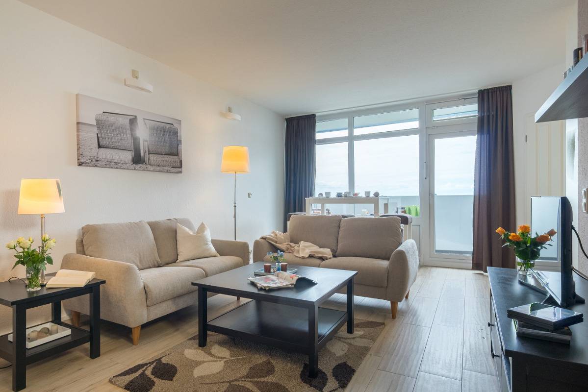 Geheel appartement, Ferienwohnung H.08.01 im Ferienpark Heiligenhafen mit Balkon, Meerblick, Kinderzimmer und Küche in Heiligenhafen, Kreis Ostholstein