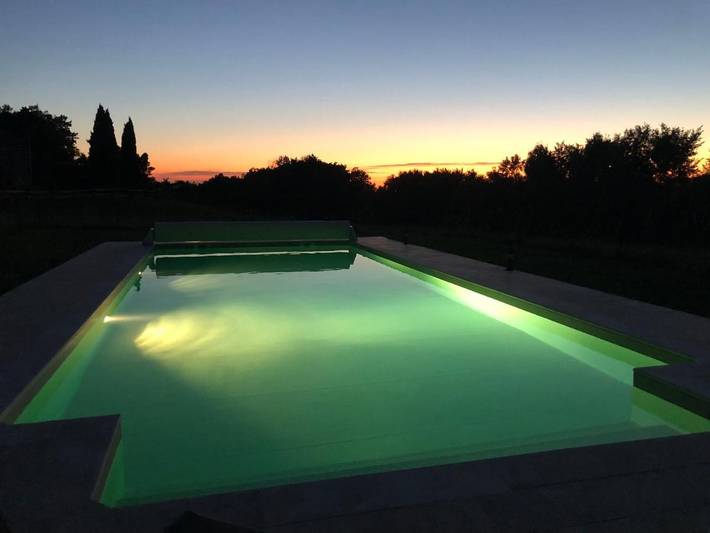 Location de vacances pour 2 personnes, avec piscine ainsi que jardin et vue à Béraut - 3