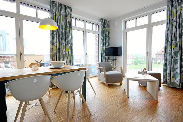 Ferienwohnung für 6 Personen, mit Balkon auf den Friesische Inseln