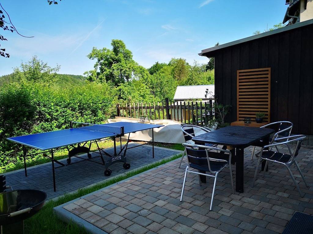 Ferienhaus in Hohnstein mit Sauna in Hohnstein, Elbsandsteingebirge