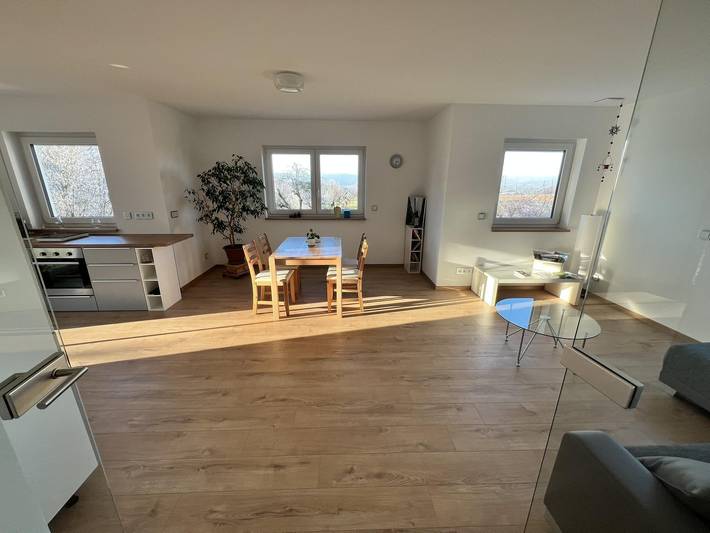 Ganze Ferienwohnung, Appartement/Fewo, Dusche, Wc, 1 Schlafraum in Hofbieber, Rhön-Hessen