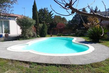 Villa pour 6 personnes, avec jardin, animaux acceptés à Frontignan