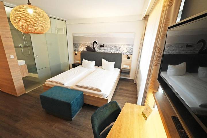 Hotel für 4 Personen, mit Balkon und Terrasse in Tettnang