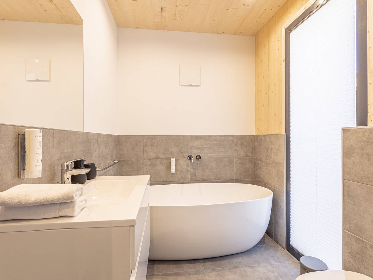 Ganze Wohnung, Penthouse # 1c mit Sauna&Außenbadewanne in St. Georgen ob Murau, Sankt Georgen am Kreischberg