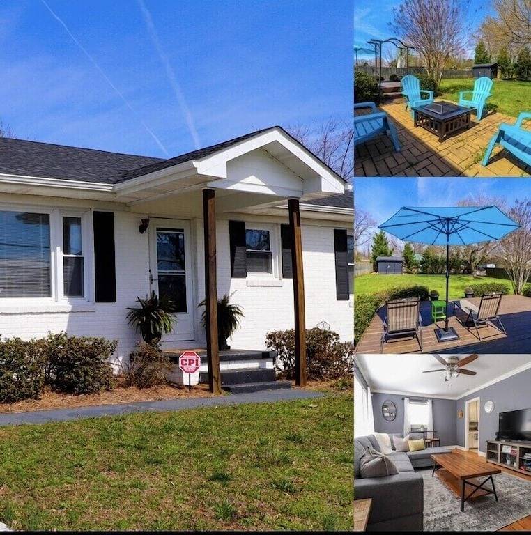 ⭐️ Amelia’s Retreat ⭐️ @ Greensboro 🐕🏥🏙🏊‍♀️🛍🍔🥂 Close in Greensboro, Guilford County