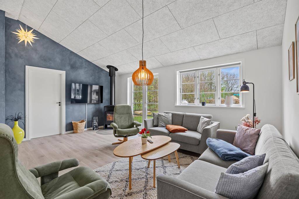 Modern holiday home in Arrild for 7 people + 1 dog in Arrild, Tønder Region